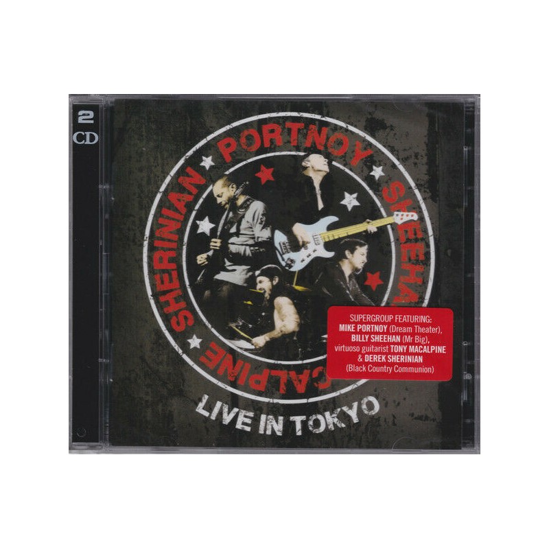 Portnoy, Sheehan, MacAlpine, Sherinian Live In Tokyo 2 CD