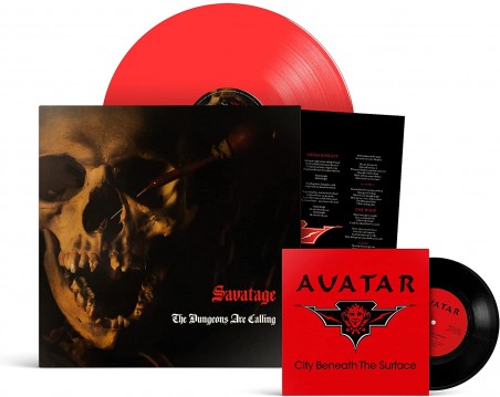 SAVATAGE - The Dungeons Are Calling (RED VINYL + 7 inch)