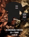 Headbanging Forever Tshirt + Digipak CD BUNDLE